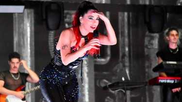 Lali Espósito estuvo en Neuquén el mes pasado. Foto: Matías Subat