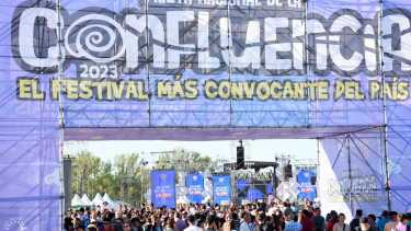 Hoy será la segunda jornada de la Fiesta de la Confluencia 2023. Foto: Matias Subat