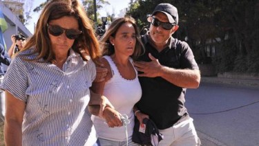 Los padres Máximo Thomsen: Rosalía Zárate y Marcial Thomsen.