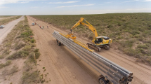 Imagen de Una pyme local participó en la construcción del oleoducto para Vaca Muerta