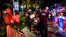 Imagen de Video: declararon un toque de queda en Miami Beach, tras la muerte de dos personas en tiroteos