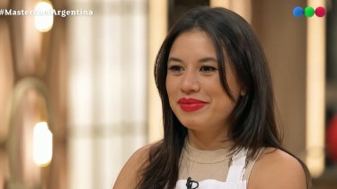 Candelaria Sorini, ganadora de la primera medalla dorada de MasterChef.
