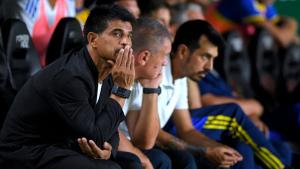 Ibarra, en su momento más difícil como técnico de Boca
