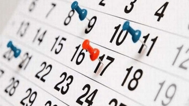 Falta muy poco para el próximo feriado. 