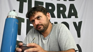 Juan Grabois, líder del Frente Patria Grande, lanzará oficialmente su candidatura a presidente. Foto: archivo Chino Leiva