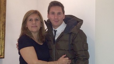 La madre de Lionel aseguró que ellos están bien.