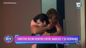 Gran Hermano: así fue el emotivo reencuentro entre Marcos y su hermano