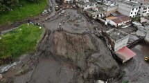 Imagen de Ascienden a 12 los muertos por un alud provocado por lluvias en el sur de Ecuador