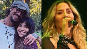 En pleno show, Jimena Barón le pegó a Daniel Osvaldo y Gianinna Maradona
