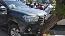 Imagen de Tras un choque piden colocar reductores de velocidad en una calle del centro de Roca