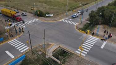 El nuevo semáforo está ubicado sobre las calles Vintter y La Plata.