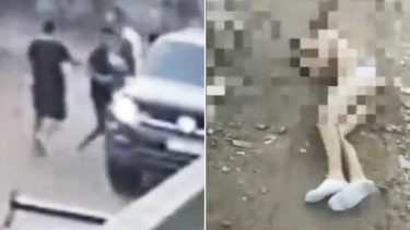 La filmación se viralizó rápidamente en las redes sociales.