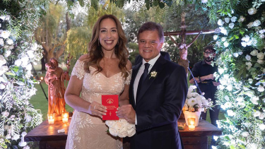 Los detalles del casamiento entre María Eugenia Vidal y Enrique "Quique" Sacco. 