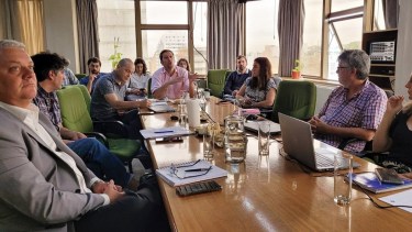 La comisión de emergencia provincial se reunió y propuso declarar la emergencia por sequía e influenza aviar. Foto: Gentileza.