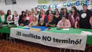 El gremio puso en duda la imparcialidad del Ministerio de Trabajo de Río Negro. 