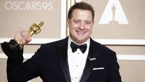 Video: el emotivo discurso de Brendan Fraser tras ganar el Oscar al mejor actor