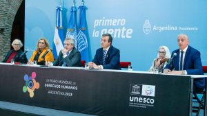 Alberto Fernández abrió el Foro de Derechos Humanos y volvió a atacar a la Corte: «Hay que decirle basta»
