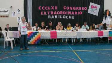 Unter nuevamente convocó a un Congreso, en medio del conflicto con el Gobierno. Archivo