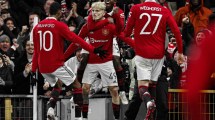 Imagen de Garnacho le dio el triunfo y la clasificación al Manchester United con una gran definición