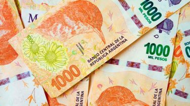 Deterioro. Los pesos sin invertir sufren una profunda pérdida de valor real.