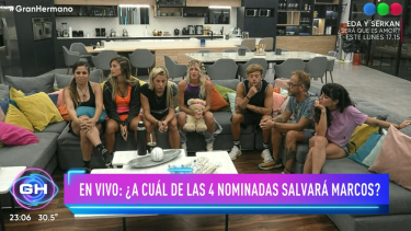 Gran Hermano: a quién salvó Marcos y cómo quedó la placa de nominados