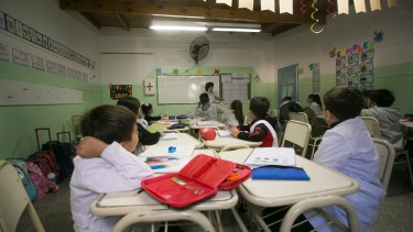 Inscripciones para las escuelas de Río Negro. (Archivo Pablo Leguizamón) 