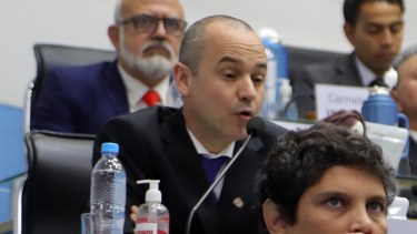 Rochás valoró la gestión de Carreras por los tiempos difíciles de la pandemia. Foto: Marcelo Ochoa.