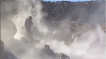 Imagen de Probó el agua de las fumarolas del volcán Copahue y esto fue lo que pasó