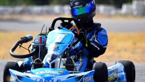 Baeza prolongó su invicto en el Karting con Caja