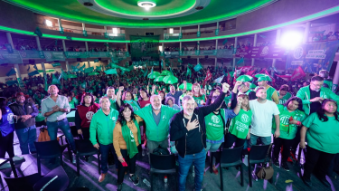 Más de 1300 delegados provenientes de las diez seccionales de ATE Río Negro participan del congreso. Foto gentileza