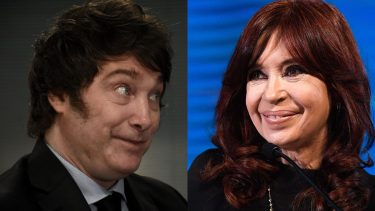 El jueves Cristina Kirchner confrontó al diputado Javier Milei.