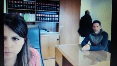 La defensora oficial Mónica Goye representa a Raúl Quinteros. Foto: gentileza