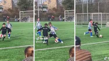 En redes sociales muchos usuarios creyeron que se trataba de Mateo Messi.