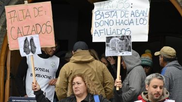 Semanas atrás, Soyem Bariloche incluyó la situación del Ipross entre sus reclamos días atrás y pidió gestiones a Gennuso. Foto: Archivo