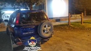 Robaron una camioneta Honda en Roca y los encontraron viajando, a 270 kilómetros