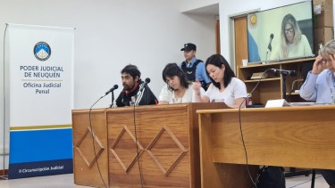 El acusado de apellido Romero, quedó con prisión preventiva (Foto: Andrea Vazquez)
