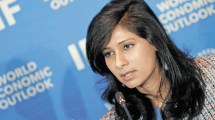 Imagen de Gita Gopinath, del FMI: “La sequía fue un cambio fundamental” en la situación de Argentina