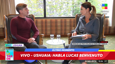 Lucas Benvenuto amplió su denuncia contra Jey Mammon. 