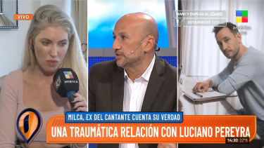 Milca Gili, expareja de Luciano Pereyra, habló con Intrusos, el programa de América TV. 
