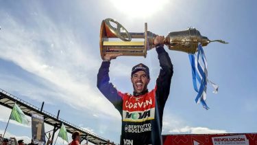 Manu Urcera se consagró campeón de Turismo Carretera en la última temporada. Foto: La Nación.-