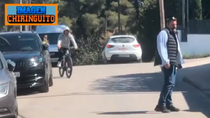 Revuelo: Lionel Messi paseó en bicicleta por Barcelona y las imágenes son furor en redes