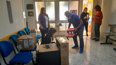 El Servicio Oncológico recibió donaciones para mejorar la atención de los pacientes. Foto: Gentileza