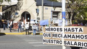 Paro de Salud en Río Negro: el reclamo de Asspur resonó en las calles de Roca