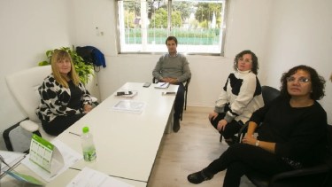 La reunión entre el gobierno y  los gremios ATE y UPCN, se desarrolló en el Ministerio de Economía.