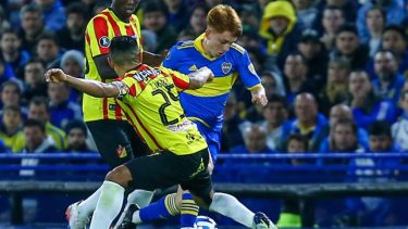 Valentín Barco se llevó las marcas ayer y se convirtió en una de las claves del equipo de Jorge Almirón.-