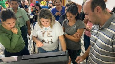 La Justicia Electoral enfocó las capacitaciones de autoridades de mesa en las localidades donde no se votó antes con la Boleta Unica Electrónica (gentileza)