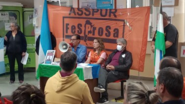 Las protestas se centraron en el hospital Zatti de la capital rionegrina.