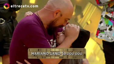 El concursante, que se desempeña como empleado de seguridad, ya había ganado 6 millones. Foto: El Trece. 