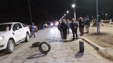 El accidente se produjo en la Ruta 151 en la zona de «La Escondida». Foto: Gentileza. 
