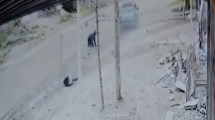 Imagen de Video: atropelló a un niño de dos años y a su padre y escapó, en Roca